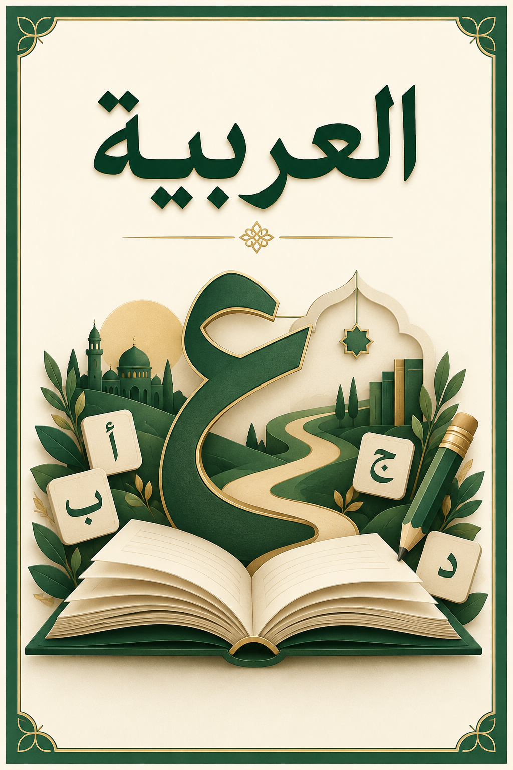 غلاف العربية من الصفر إلى البطل — كتب الأكاديمية