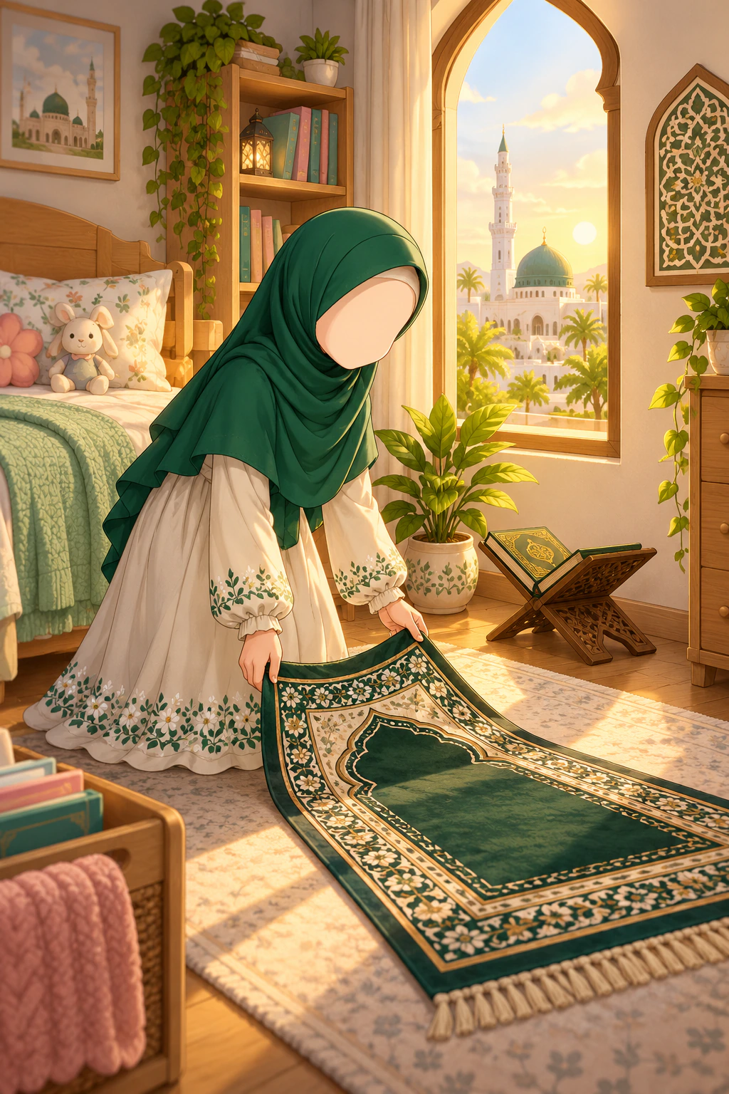 غلاف نافذة القبلة — سلسلة الكتب الإسلامية