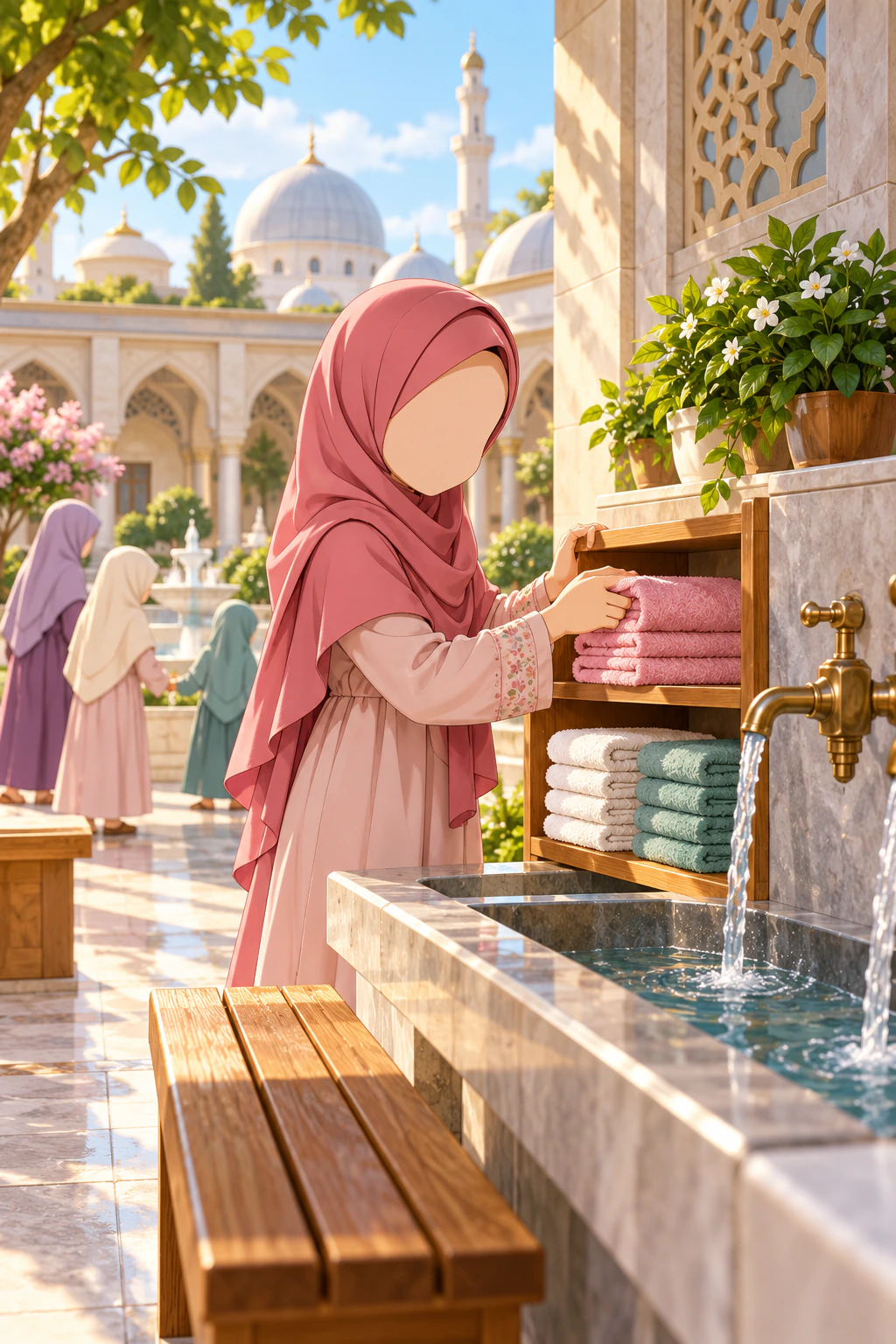 غلاف صندوق النظافة الهادئ — سلسلة الكتب الإسلامية