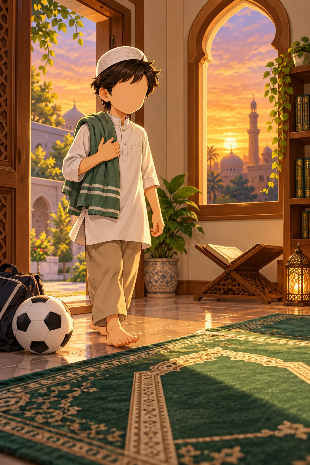 غلاف دقيقة السكينة — سلسلة الكتب الإسلامية