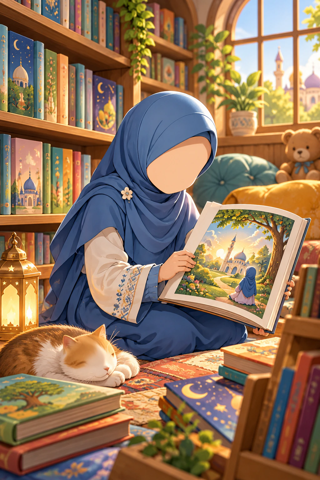 غلاف مكتبة الآية الواحدة — سلسلة الكتب الإسلامية