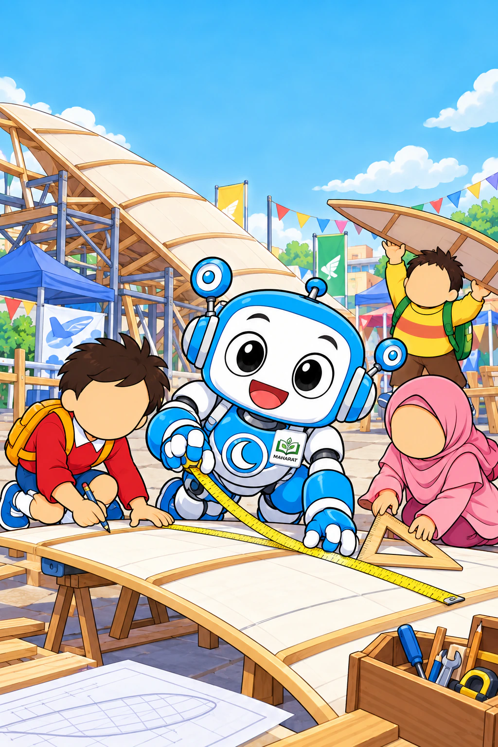 غلاف سباق القياسات الكبير — سلسلة ماهر