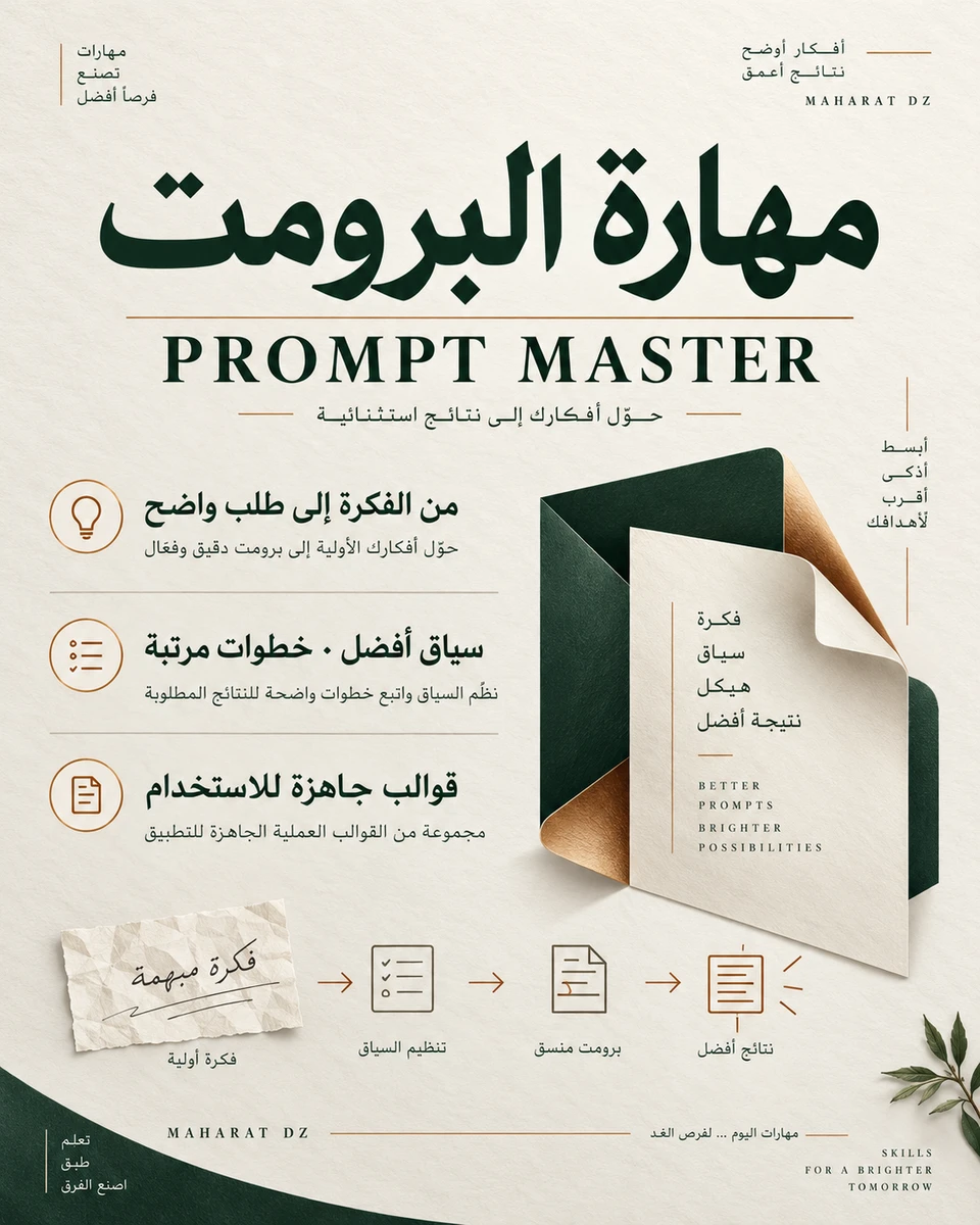 مهارة البرومت — PROMPT MASTER